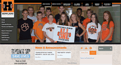 Desktop Screenshot of howlandschools.com